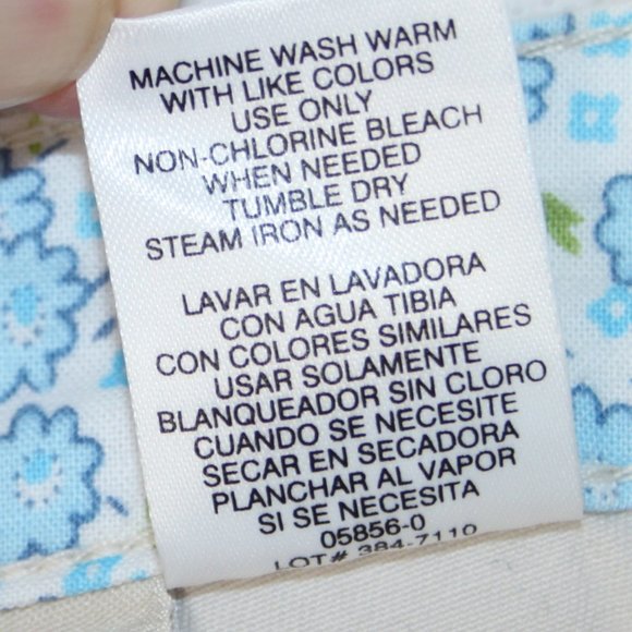 VTG 90s ARIZONA KHAKI CREAM JEAN SHORTS GIRLS SZ 14 REG 100% COTTON MULTI POCKET - Picture 10 of 15